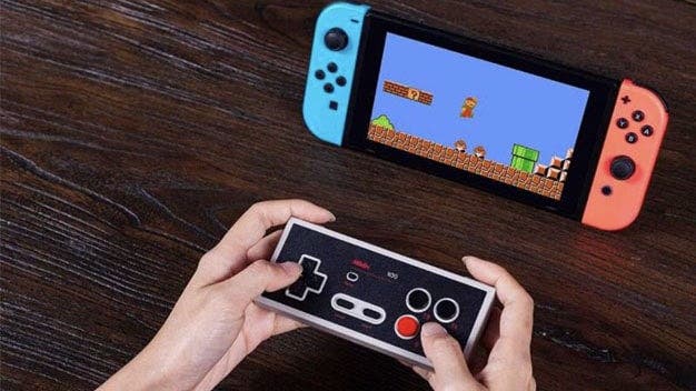 8BitDo presenta su mando N30 de NES para juegos de Nintendo Switch Online y más