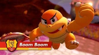 Boom Boom llegará a Mario Tennis Aces en febrero