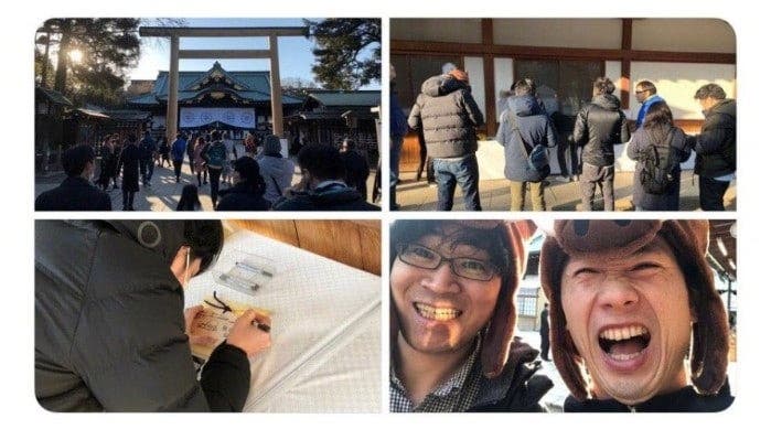 Creatures Inc. levanta polémica en las redes al visitar el templo Yasukuni