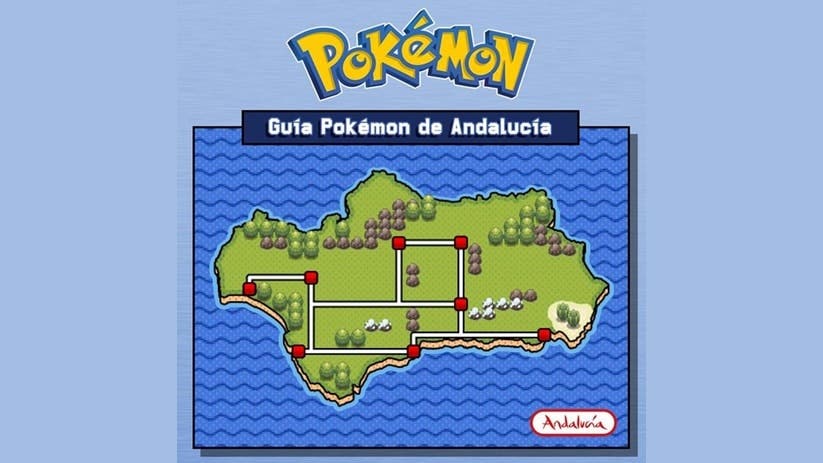 Vive Andalucía nos invita a descubrir la comunidad autónoma con esta Guía Pokémon