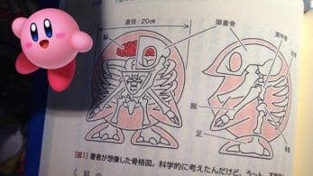Este libro de arte oficial confirma que Kirby tiene esqueleto