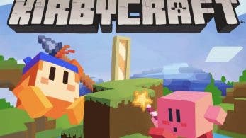 Este fan-art nos muestra cómo sería el boxart de un crossover entre Kirby y Minecraft