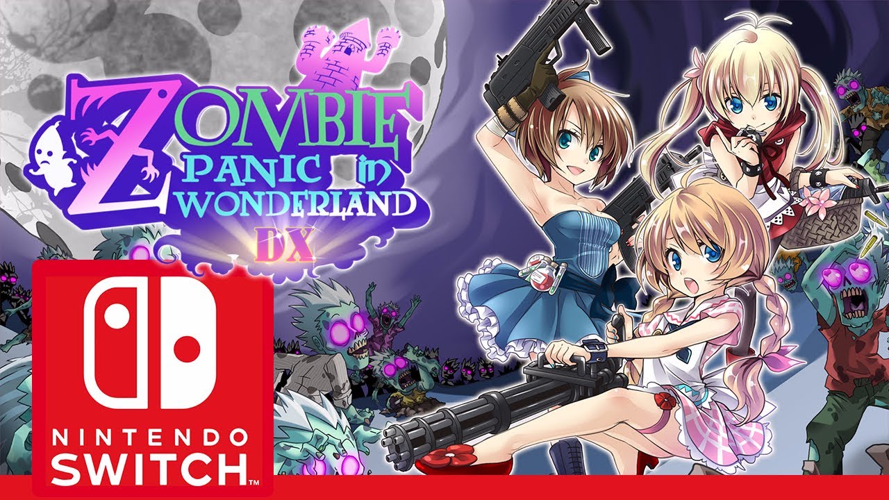 Tras su estreno en Wii y 3DS, Zombie Panic in Wonderland DX llegará mañana a Switch