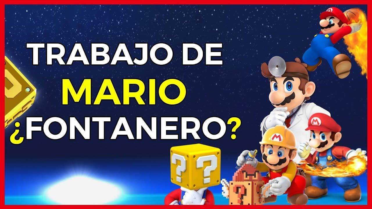 [Vídeo] ¡Los 7 trabajos de Super Mario confirmados por Nintendo!