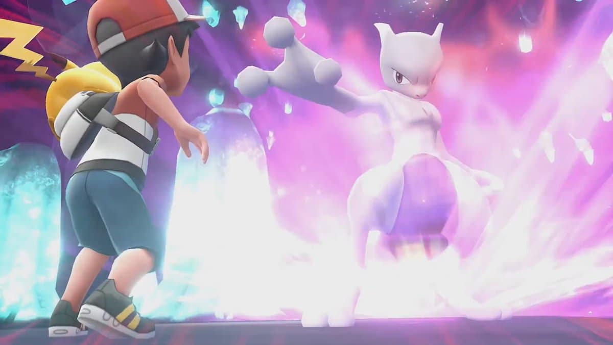 Mewtwo será distribuido mediante código en Pokémon: Let’s Go a todo aquel que reserve una entrada para su película en Japón