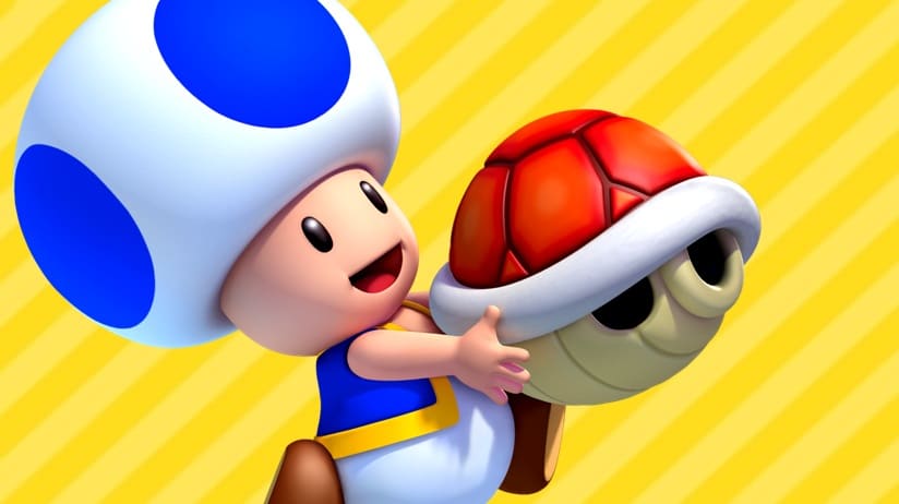 malla crucero tristeza Así es como Nintendo ha dado a conocer que Toad azul sí está presente en  New Super Mario Bros. U Deluxe - Nintenderos
