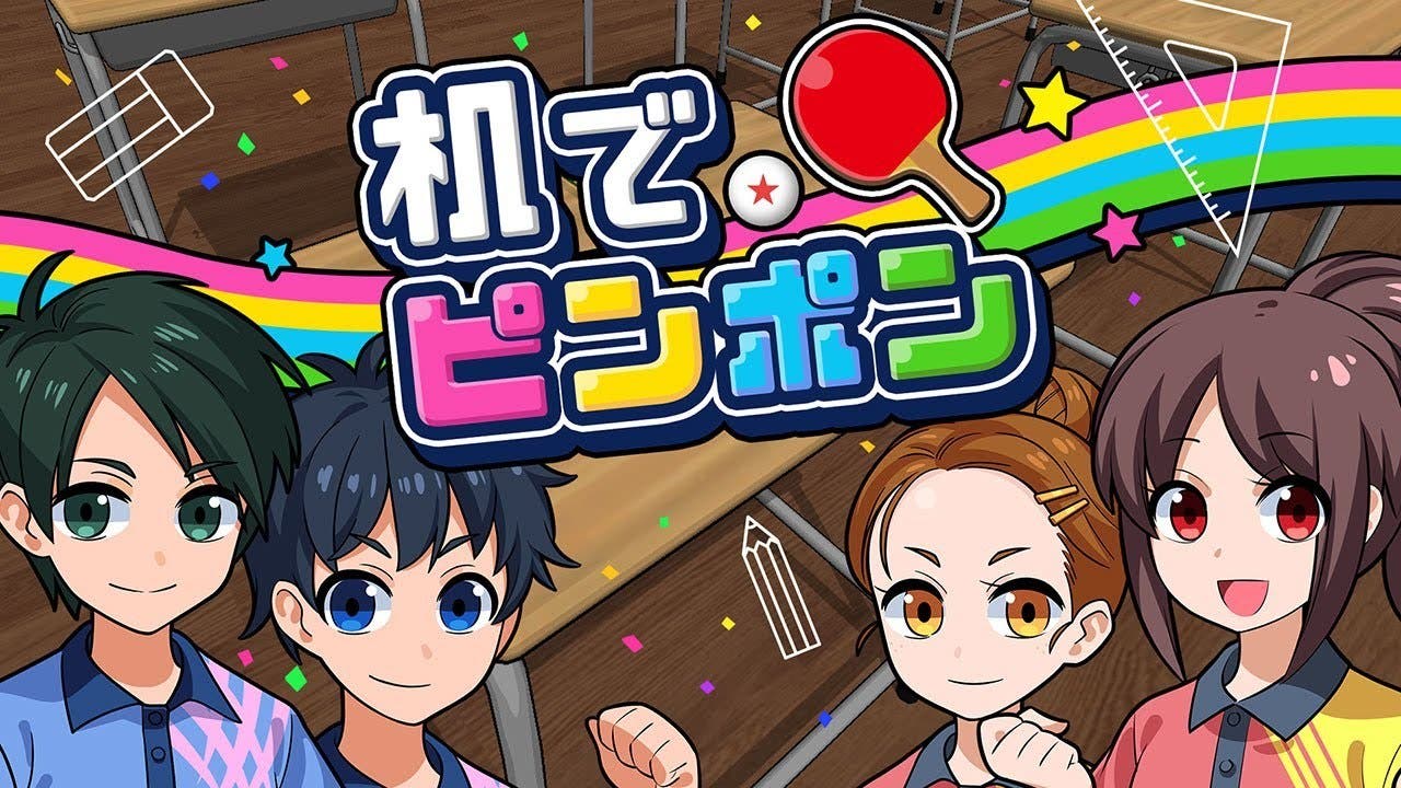 El tenis de mesa llegará a las Nintendo Switch japonesas con Tsukue de Ping Pong el 14 de febrero