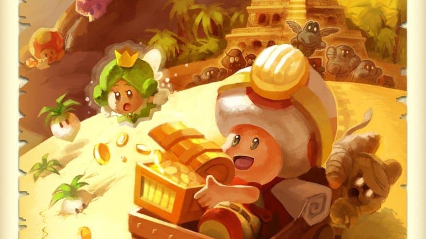 Nuevos artes conceptuales de Captain Toad: Treasure Tracker nos muestran al Hada verde y más