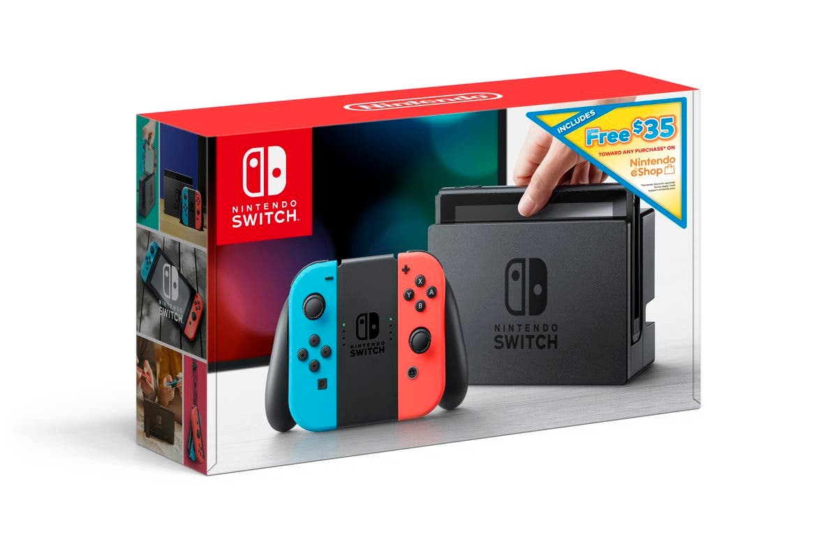 Nintendo of America anuncia un pack de Switch + 35$ para la eShop