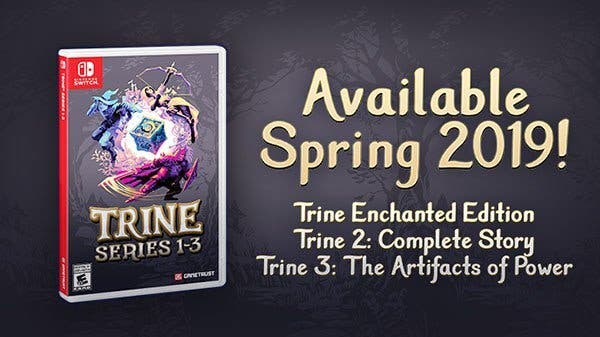 Trine 2: Complete Story para Switch se lanza el 18 de febrero y la edición física de Trine Series 1-3 en primavera