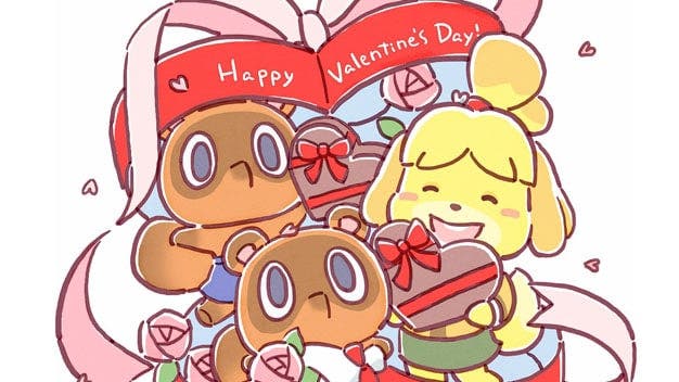 Mensajes de varias series y compañías por el día de San Valentín: Animal Crossing, Mega Man, SEGA y más