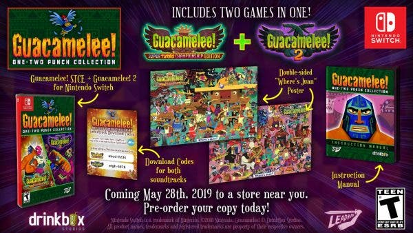 Anunciado Guacamelee! One-Two Punch Collection para Nintendo Switch