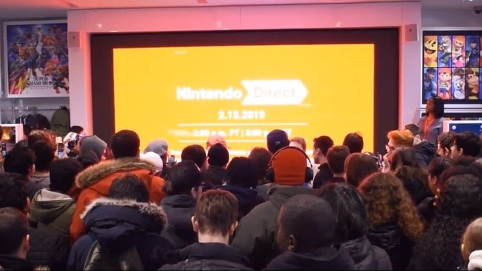 Así reaccionaron al Nintendo Direct en la tienda Nintendo NY