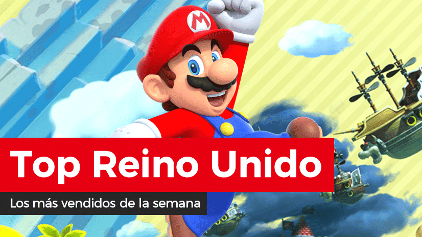 Ventas de la semana en Reino Unido: New Super Mario Bros. U Deluxe de nuevo es lo más vendido de Nintendo (25/2/19)