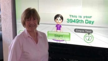 Esta señora lleva más de diez años jugando todos los días a Wii Fit