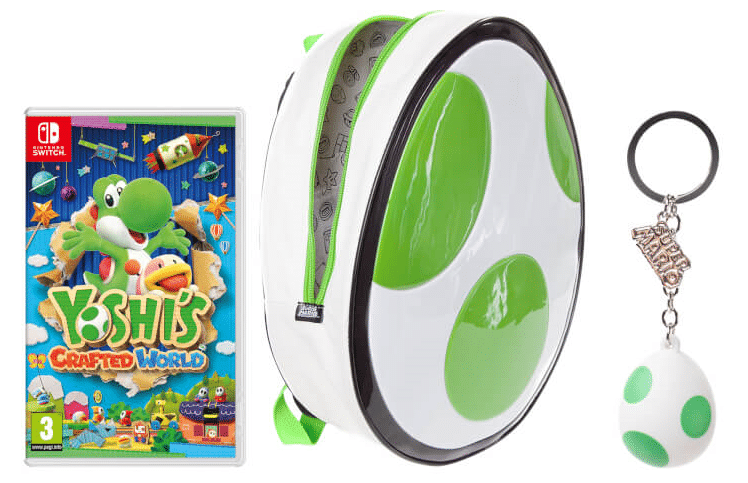 La Nintendo UK Store ofrece una mochila o un llavero con la reserva de Yoshi’s Crafted World