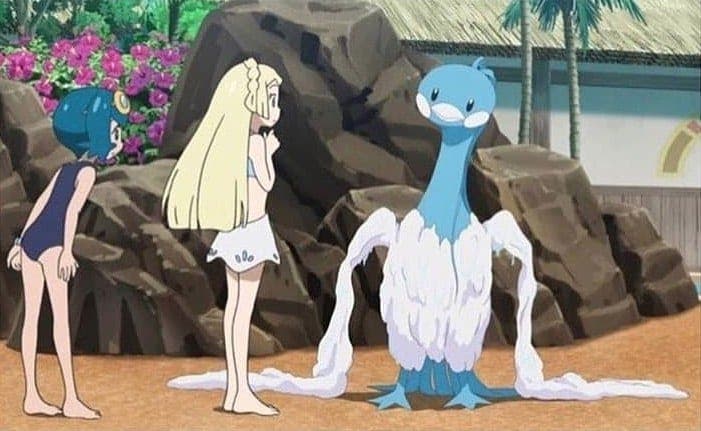 [Act.] El anime de Pokémon Sol y Luna muestra cómo es Altaria cuando está empapado