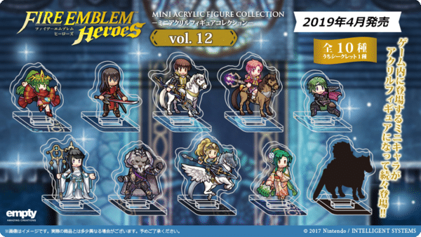 En abril llegarán estas nuevas figuras acrílicas de Fire Emblem Heroes