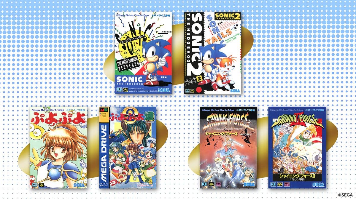 SEGA abre una votación para que los fans escojan qué títulos de Sonic, Puyo Puyo y Shining Force estarán en Mega Drive Mini
