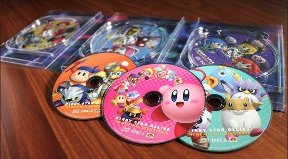 Nuevas imágenes de la Edición Limitada de la banda sonora original de Kirby Star Allies