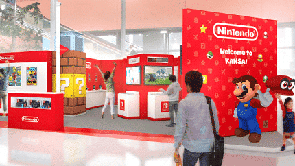 No te pierdas esta increible área de Nintendo en el aeropuerto de Kansai