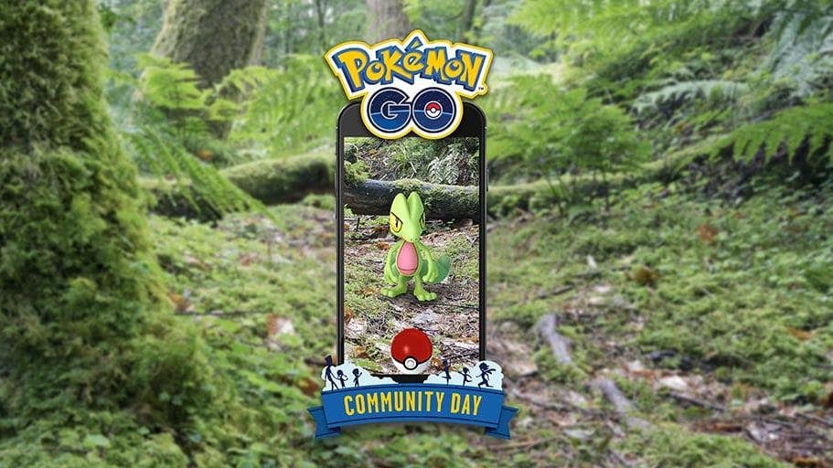 [Act.] Treecko protagoniza el próximo Día de la Comunidad de Pokémon GO, que tendrá lugar el 23 de marzo