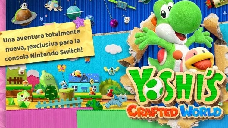 Nintendo of America inaugura el sitio teaser oficial de Yoshi’s Crafted World