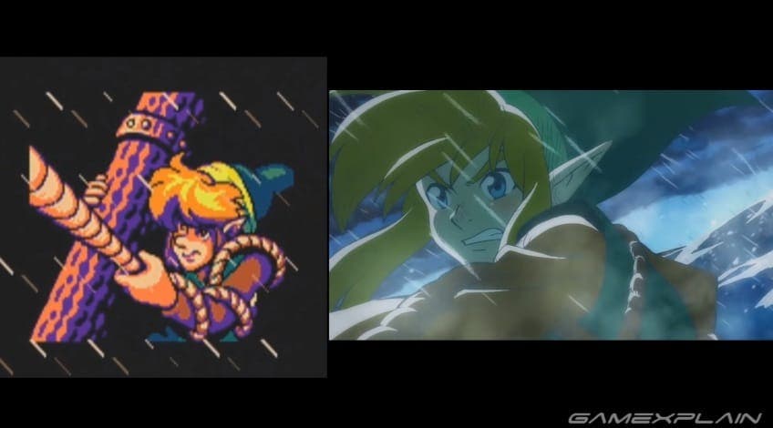 Recrean el tráiler de Zelda: Link’s Awakening para Switch con el juego original de Game Boy