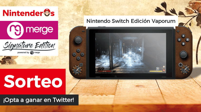 [Act.] ¡Sorteamos una Nintendo Switch Edición Vaporum!