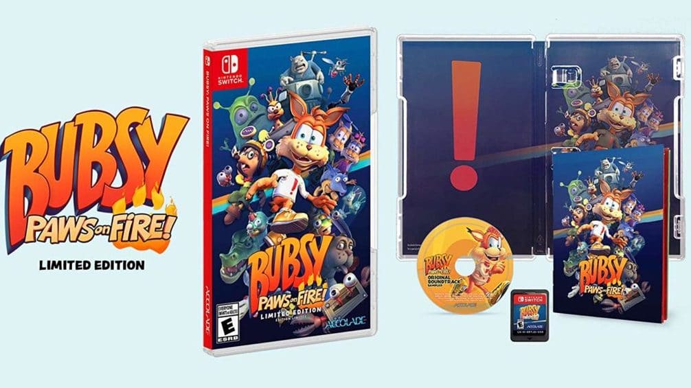 Anunciada la versión física de Bubsy: Paws On Fire! Limited Edition y Golf Story Collector’s Edition de nuevo disponible