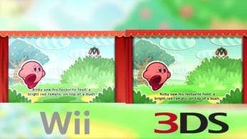 [Act.] Este vídeo compara Más Kirby en el reino de los hilos para 3DS con la versión de Wii