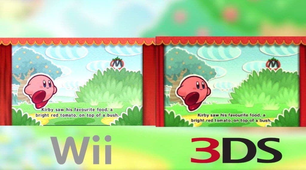 átomo biografía Elegancia Act.] Este vídeo compara Más Kirby en el reino de los hilos para 3DS con la  versión de Wii - Nintenderos