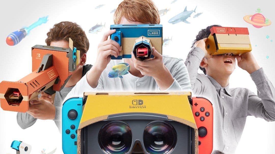 Así se anuncia el Kit de VR de Nintendo Labo en Francia
