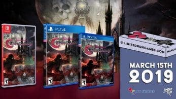 [Act.] Bloodstained: Curse of the Moon confirma su lanzamiento en formato físico para Nintendo Switch