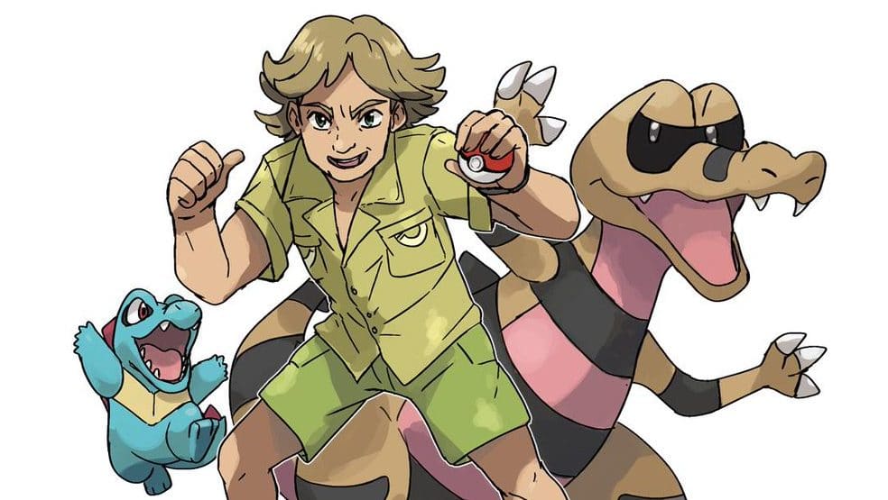 Imaginan cómo sería Steve Irwin si fuese un entrenador Pokémon