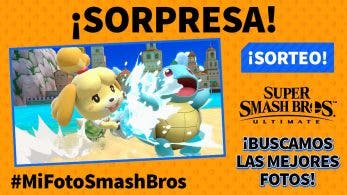 Nintendo España busca las reacciones más sorprendentes en la nueva temática de su sorteo #MiFotoSmashBros de Super Smash Bros. Ultimate