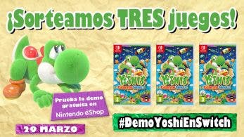 Nintendo España sortea tres copias de Yoshi’s Crafted World en Twitter