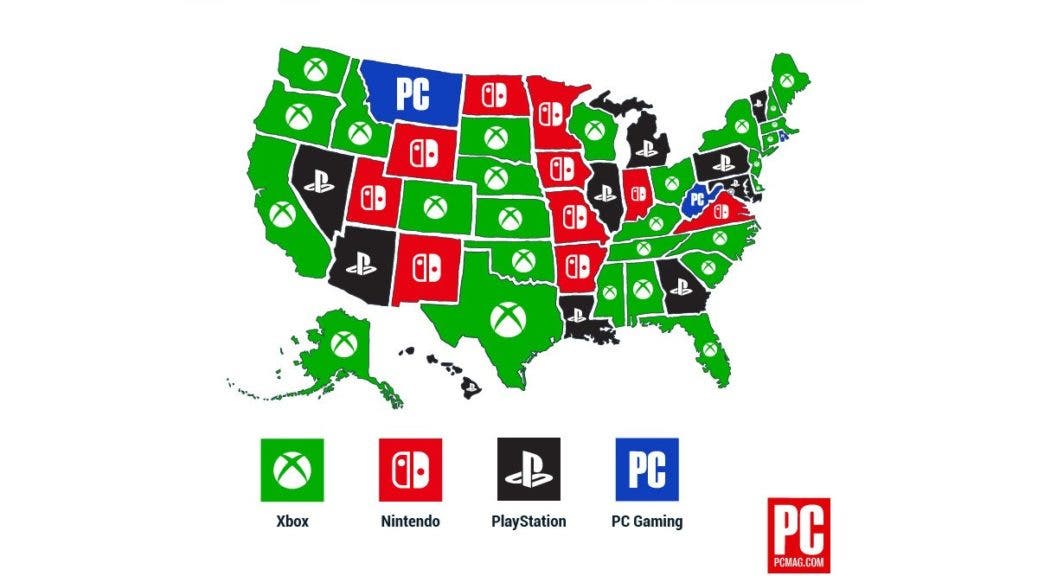 Nintendo Switch ya se coloca como la plataforma favorita en 10 estados de Estados Unidos