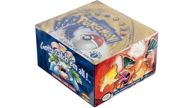 Una caja sellada de 1999 del juego de cartas 'Pokémon' se vende por más de  336.000 euros