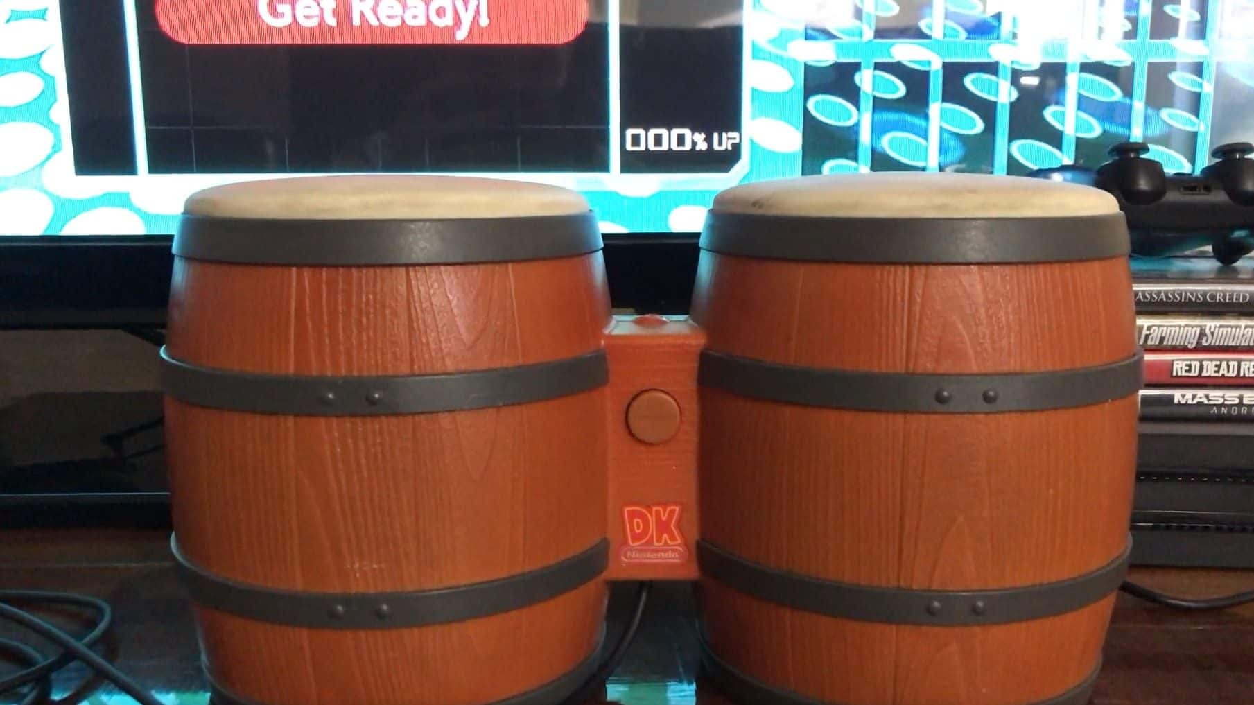 Vídeo: Una persona consigue jugar a Tetris 99 con los bongos de Donkey Kong