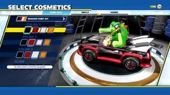 [Act.] Team Sonic Racing presenta su sistema de personalización y la pista Bingo Party