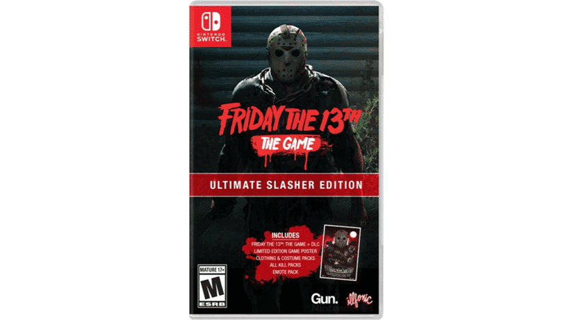 Así luce el boxart de Friday the 13th: The Game Ultimate Slasher Switch Edition