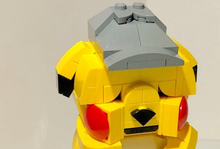 Un fan ha creado un Pikachu con la cara arrugada hecho de LEGO