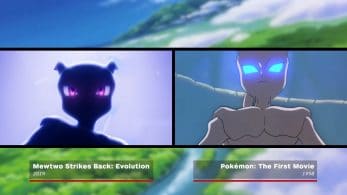 Comparativa en vídeo entre el nuevo tráiler de la película Pokémon: Mewtwo Strikes Back Evolution y la versión original