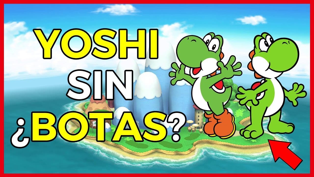 [Vídeo] Teorías del motivo por el que Yoshi lleva botas