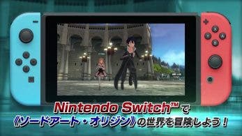 Nuevo tráiler de Sword Art Online: Hollow Realization Deluxe Edition para Nintendo Switch