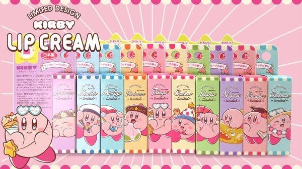 Kirby contará con su propia crema para los labios en Japón