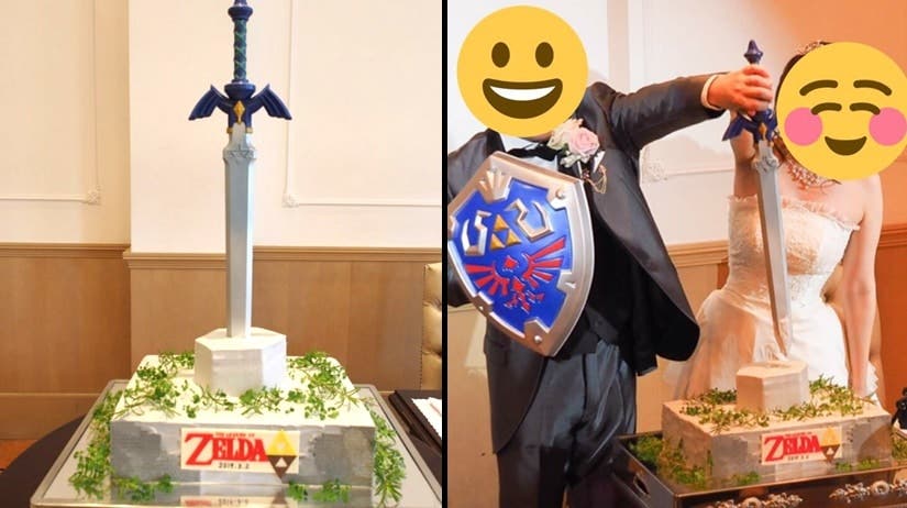 Esta es la tarta de boda perfecta para todo fan de The Legend of Zelda