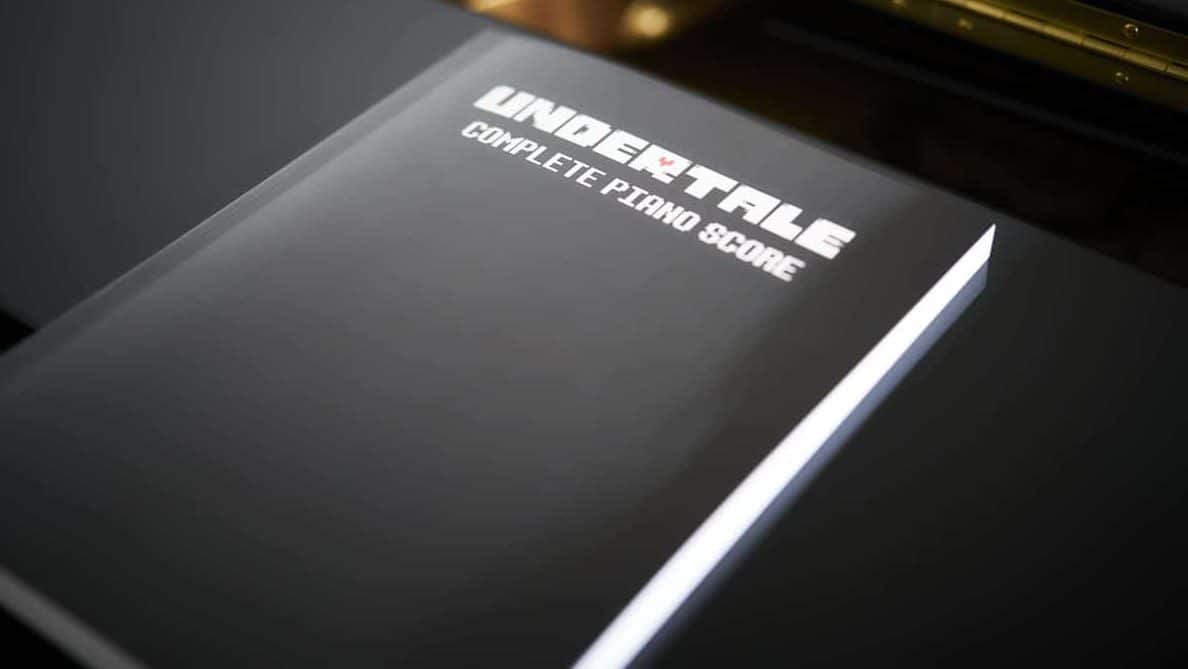 El libro de partituras oficiales Undertale Complete Piano Score ya está disponible