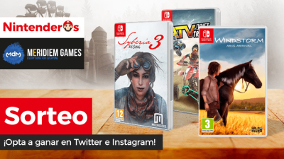 [Act.] ¡Sorteamos una copia de Syberia 3, ATV Drift & Tricks y Windstorm Aris Arrival!